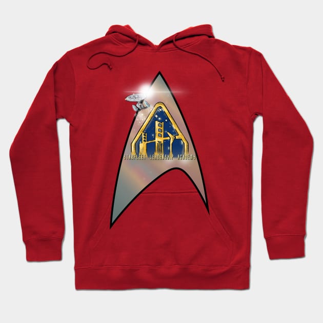 Starfleet Leadership Academy Delta Shield Hoodie by Starfleet Leadership Academy